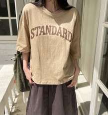 은나일 스탠다드 루즈 반팔 티셔츠